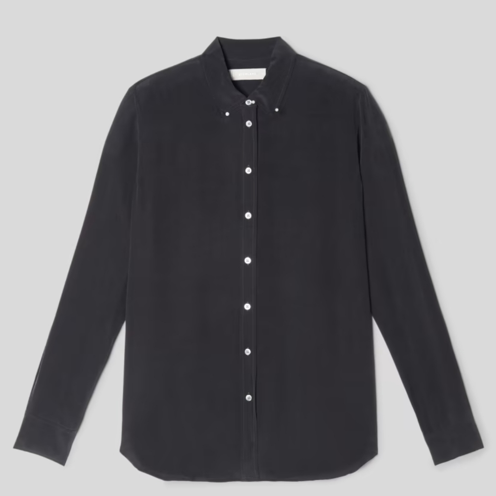 Everlane The Clean Silk Relaxed Shirt